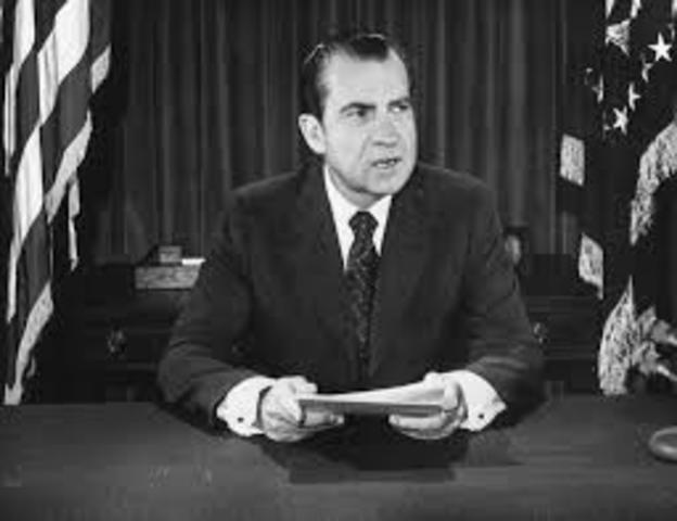 Nixon becomes Pres