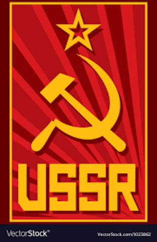 The union of soviet socialist republics (USSR) established