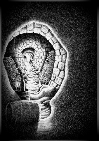 They rush to the Montresor palazzo