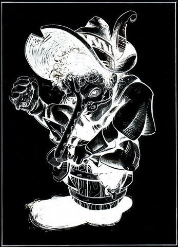 Montresor starts his plan.