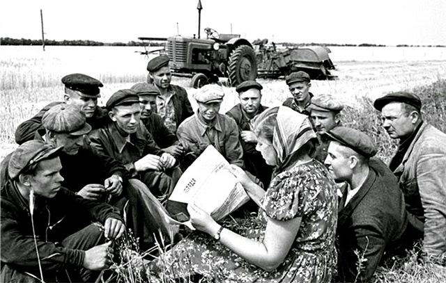 La colectivización agraria de la URSS