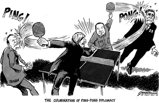 Ping Pong Diplomacy