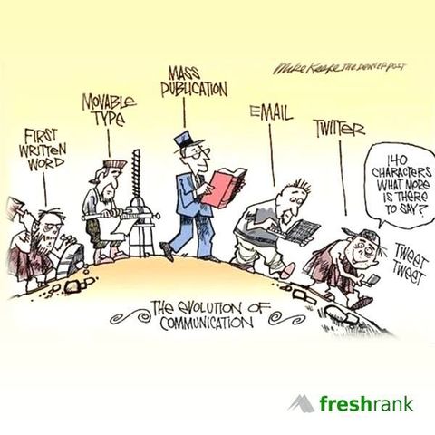 LA EVOLUCIÓN DE LA COMUNICACIÓN