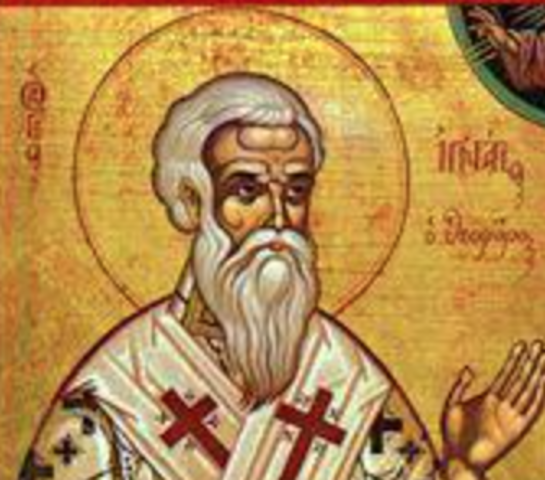 Saint Ignatius of Antioch's death
