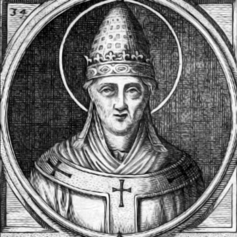 Pope Saint Sylvester I is elected