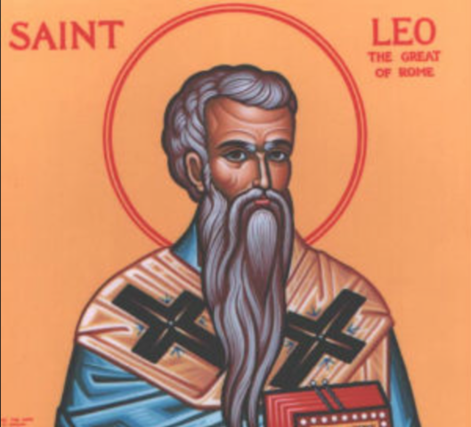 Pope Saint Leo the Great is elected