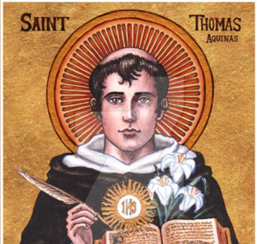 Saint Thomas Aquinas starts writing a major part of Summa Theologica