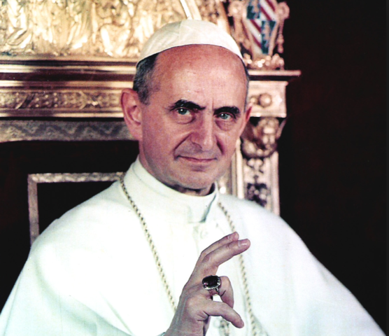 Pope Paul VI is elected