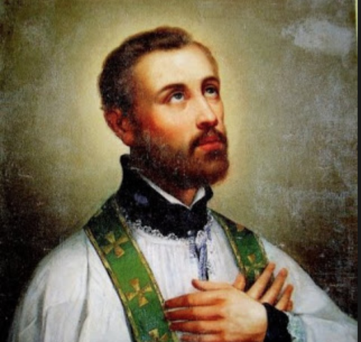 Saint Francis Xavier forms the Jesuits with Saint Ignatius