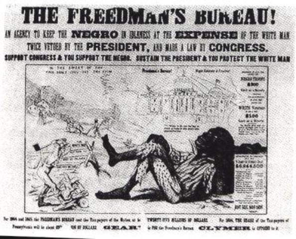 Creation of Freedman’s Bureau