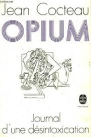 "OPIUM" JEAN COCTEAU