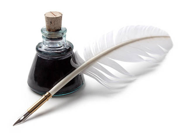 pluma para escribir