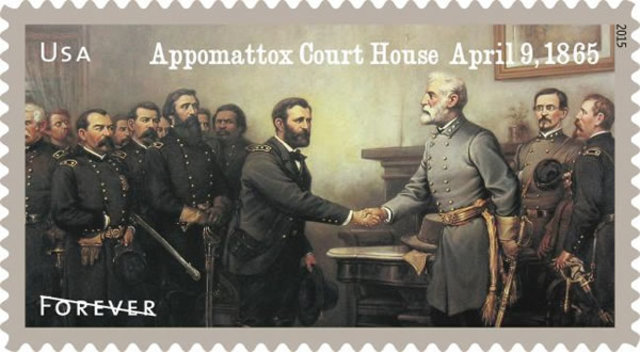 South Surrenders at Appomattox Courthouse