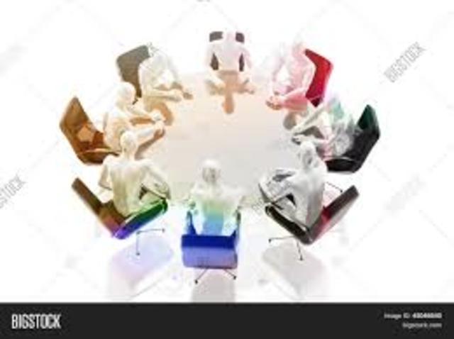 Reunión con los trabajadores de Olímpica