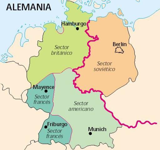 División de Alemania y Berlín