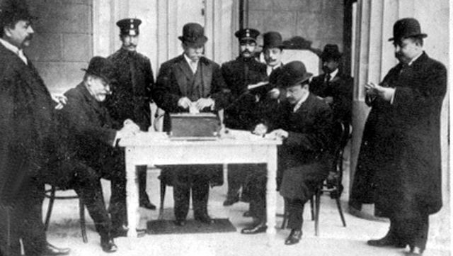 Esc Activa 1910. Roque Saenz Peña 1910-1914