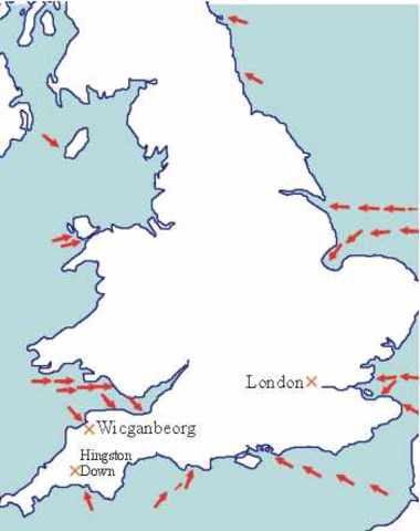 The Vikings attacked Wessex.