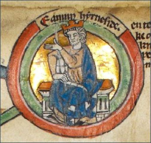 Ethelred and his son Edmund Ironside died.