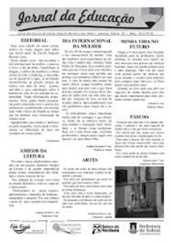 Surge o Programa  Brasileiro:"Jornal da Educação Edição do Professor"