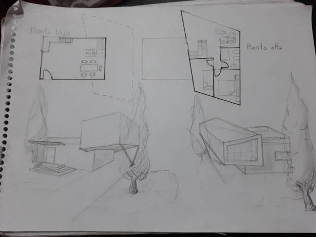 Proyecto cabaña Arquitectura II