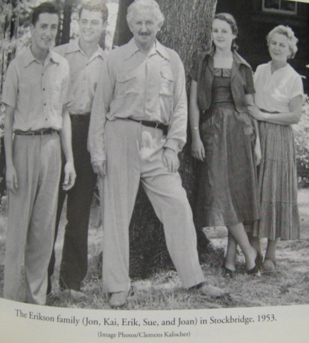 erikson y su familia se mudaron a california