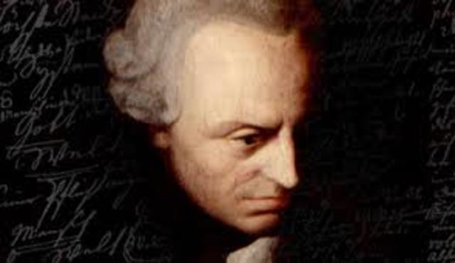 Immanuel Kant(1724-1804)