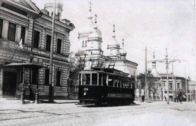 Появление первого трамвая в Самаре