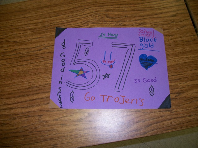 The Fifty Seventh Day of School