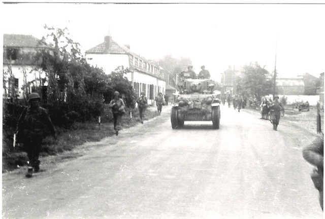 First liberated town in the Netherlands (Mesch)