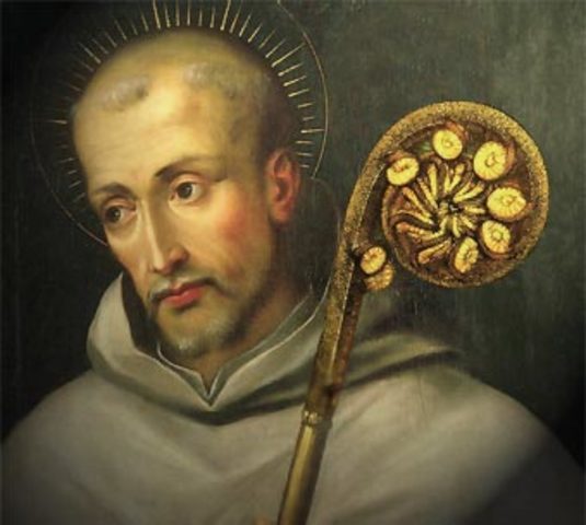 San Bernardo de Claraval (1091 – 1153, Francia)