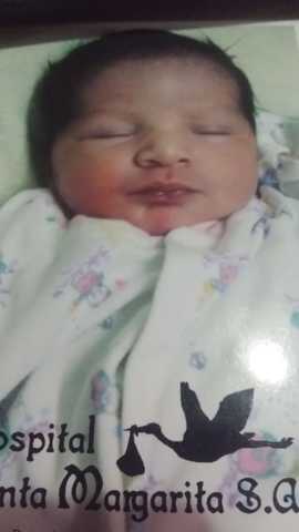 Nacimiento de mi segunda hermana