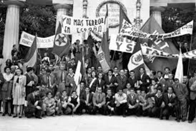 Cae España en manos de Francisco y Mexico recibe exiliados