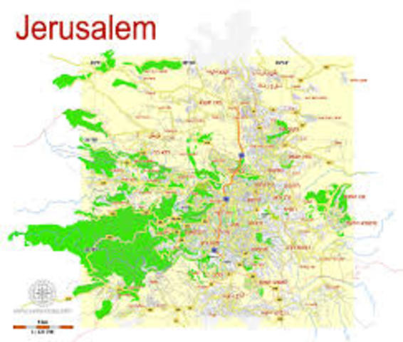 Jerusalem Becomes a Captial