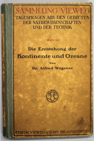 "El origen de los continentes y los océanos"