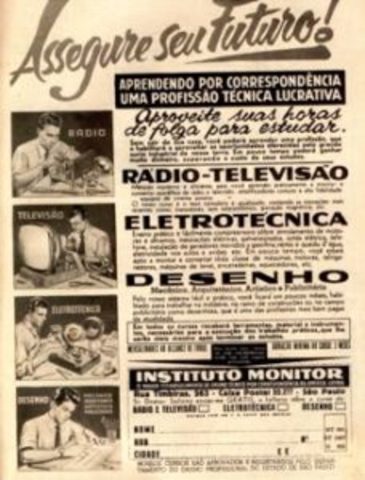 Criação do Instituto Rádio- Técnico Monitor