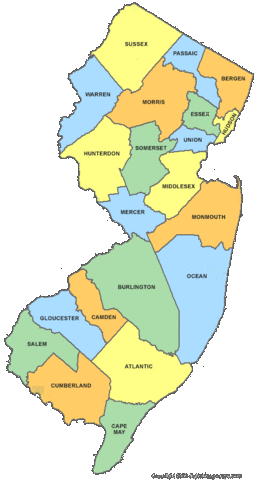 New Jersey was founded