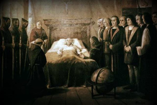 Muerte de Cristóbal Colón.