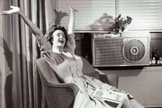 el aire acondicionado