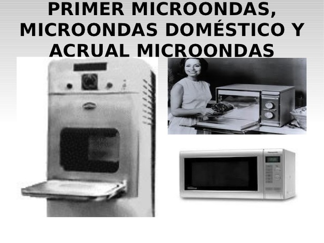 primer orno microondas