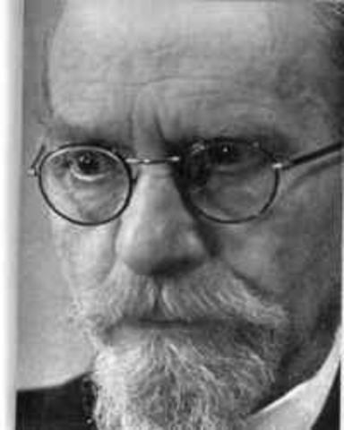 Edmund Husserl (1859-1938)