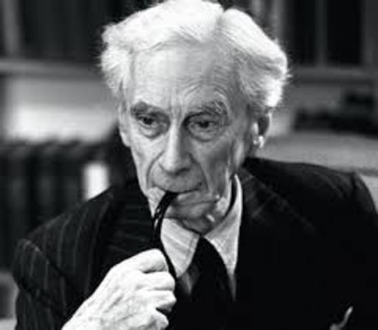 En Inglaterra, Bertrand Russell (1872-1970)