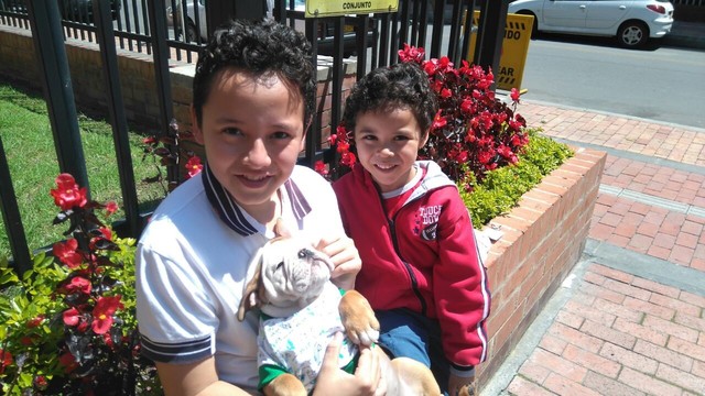 RECIBIENDO MI PRIMERA MASCOTA