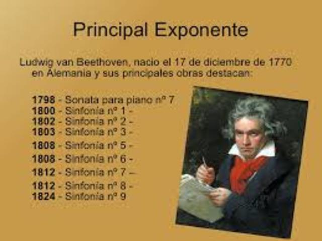 Principales representantes del romanticismo.