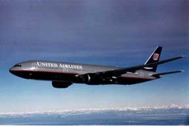 My first Transatlantic flight (that I remember).