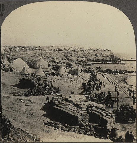 ALLIES LAND IN GALLIPOLI, TURKEY