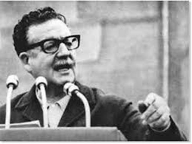 Primer Presidente Socialista en Chile. Salvador Allende