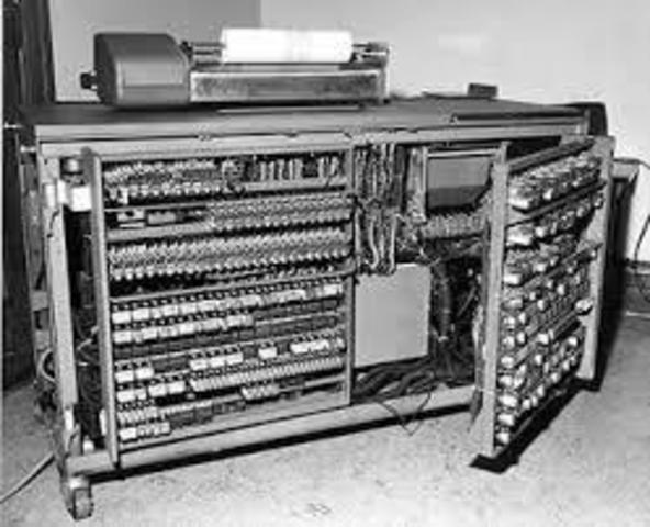 Computadora electromecánica binaria sin sistema operativo