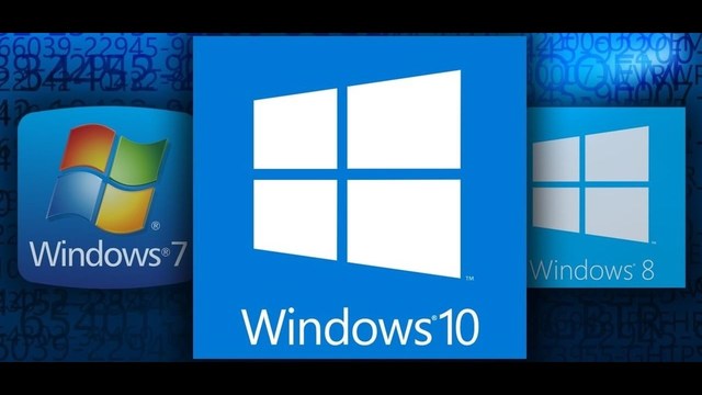 Windows 7, 8 y 10