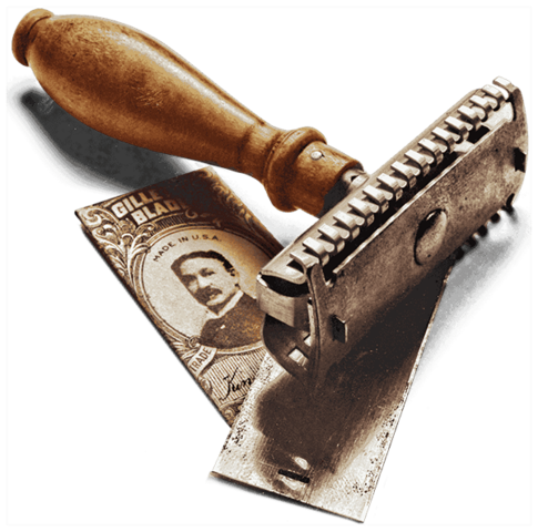 Máquina de barbear Gillete