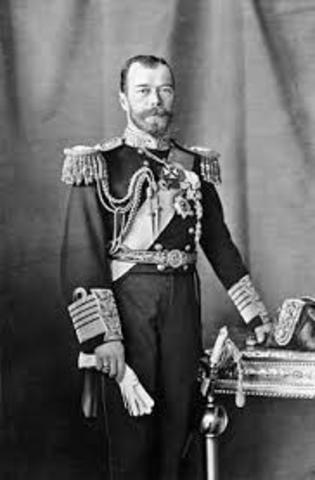 Tsarraren abdikazioa